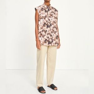 TEA SHIRT TOP - CAMO CLAY - SAMSOE SAMSOE XS